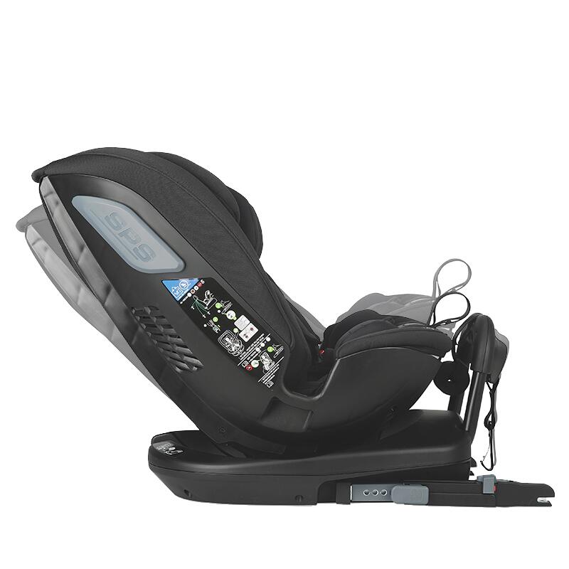 Scaun auto rotativ iSize Coccolle Velsa Jet black - gogobaby.ro