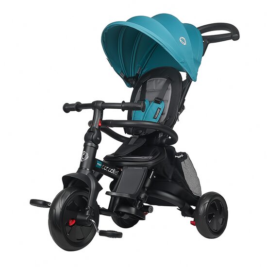 Tricicleta multifunctionala Coccolle Alegra Turquoise tide - gogobaby.ro