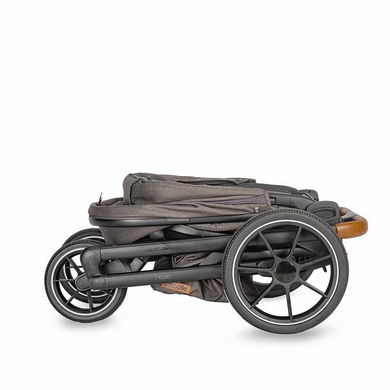 Carucior modular 2in1 C Nessia Anthracite+Balansoar bebelusi C Velio Butternut - gogobaby.ro
