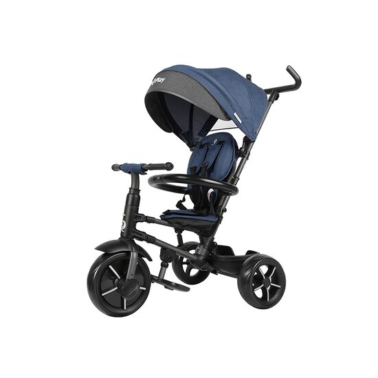 Tricicleta Qplay Rito Star albastru - gogobaby.ro