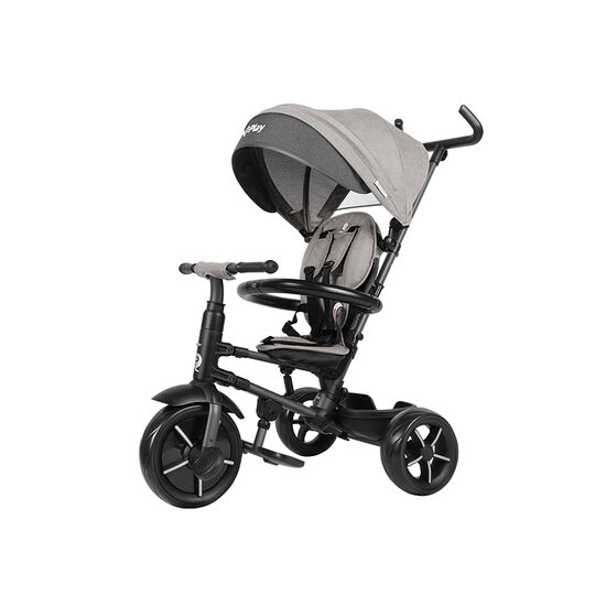 Tricicleta Qplay Rito Star gri - gogobaby.ro