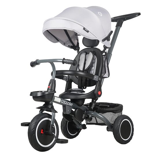 Tricicleta multifunctionala Coccolle Venti Greystone - gogobaby.ro