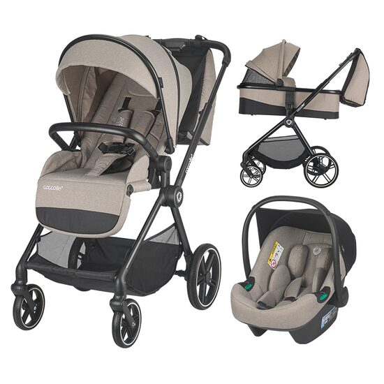 Sistem modular 3in1 Coccolle Lissia Butternut beige - gogobaby.ro