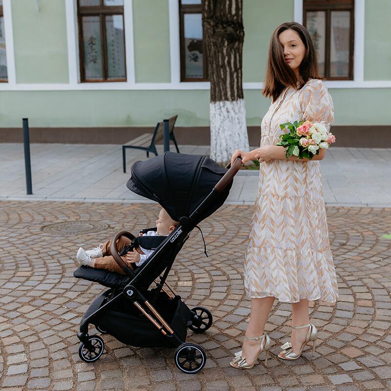 Carucior sport cu pliere automata Coccolle Beyla Gold LE - gogobaby.ro