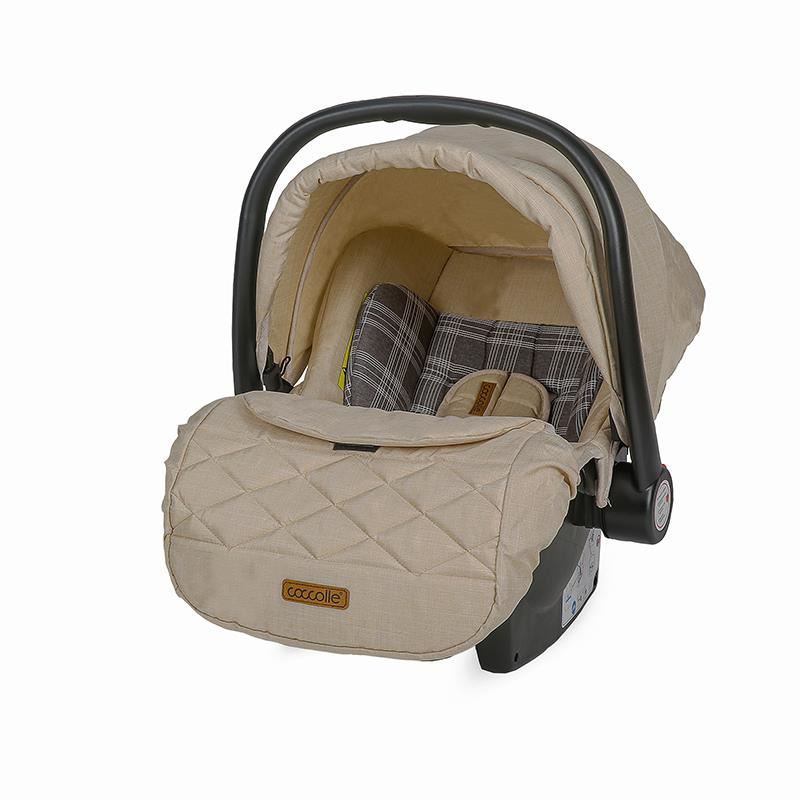 Carucior transformabil 3in1 Coccolle Ambra Safari Beige - gogobaby.ro