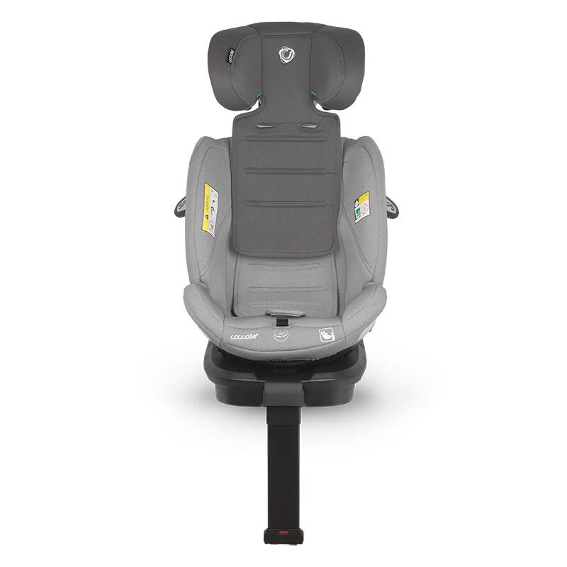 Scaun auto iSize 40-150 cm Coccolle Sidra Moonlit grey+Coccolle protectie bancheta auto mica - gogobaby.ro