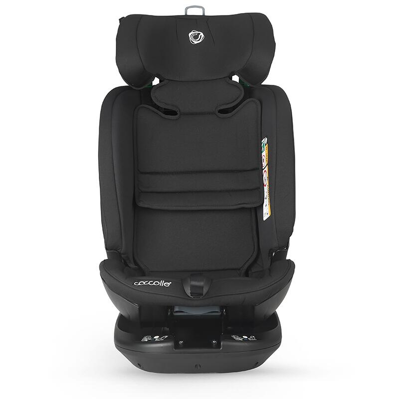 Scaun auto rotativ iSize Coccolle Velsa Jet black - gogobaby.ro