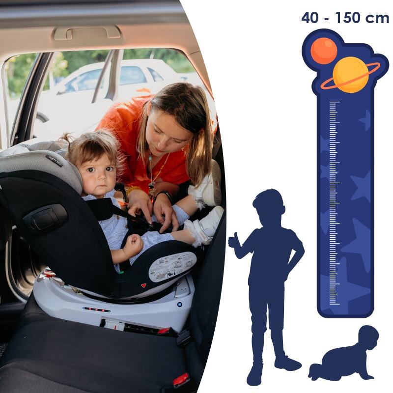 Scaun auto iSize 40-150 cm Coccolle Lyra Greystone - gogobaby.ro