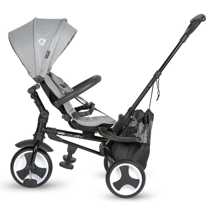 Tricicleta ultrapliabila Coccolle Spectra plus Neutral Grey - gogobaby.ro