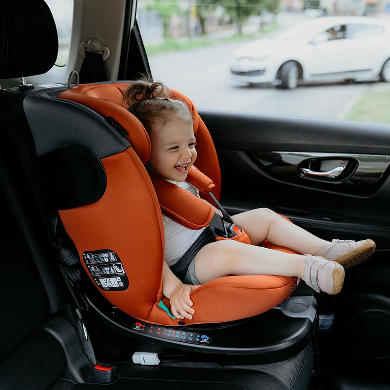 Scaun auto iSize 40-150 cm Coccolle Atira Cinnamon brown - gogobaby.ro