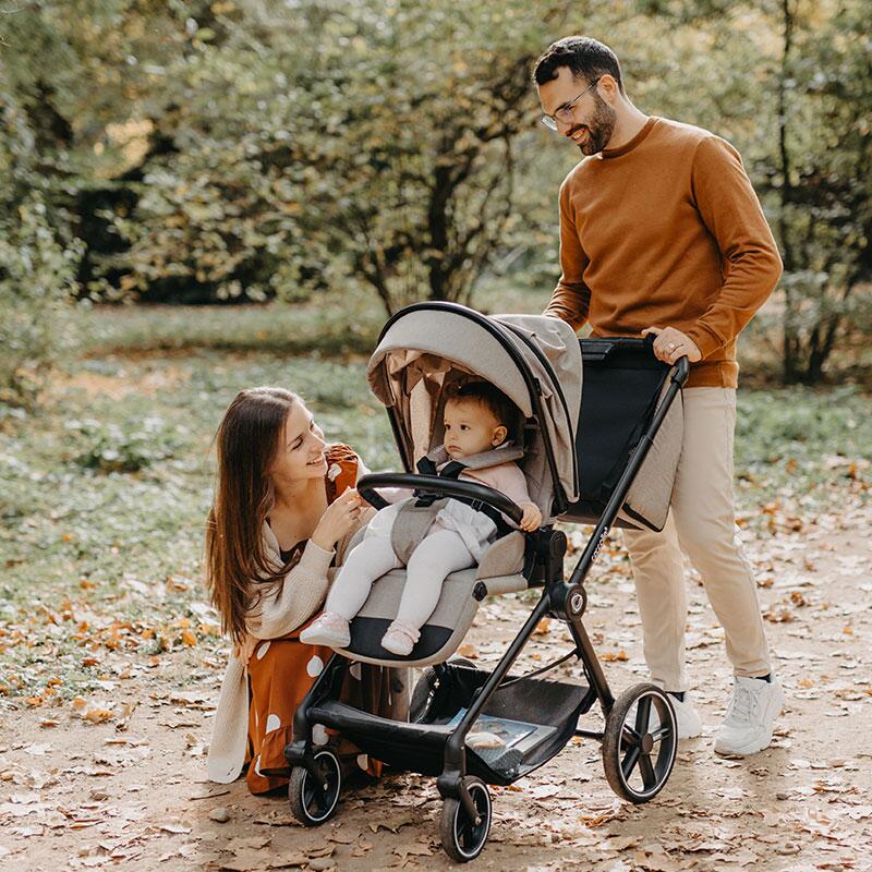 Carucior modular 3in1 Coccolle Lissia Moss Green+Scoica auto iSize Coccolle Knox Greystone - gogobaby.ro