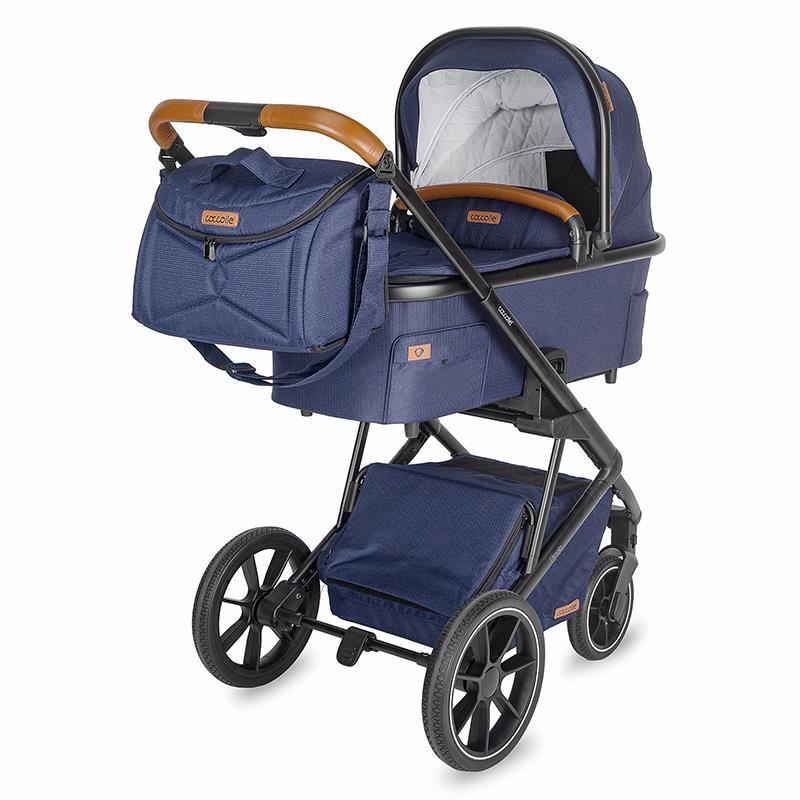 Sistem modular 3in1 Coccolle Nessia Navy Blue - gogobaby.ro