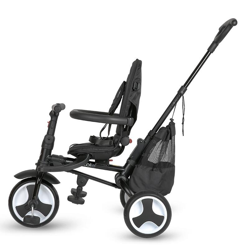 Tricicleta ultrapliabila Coccolle Spectra plus Jet Black - gogobaby.ro