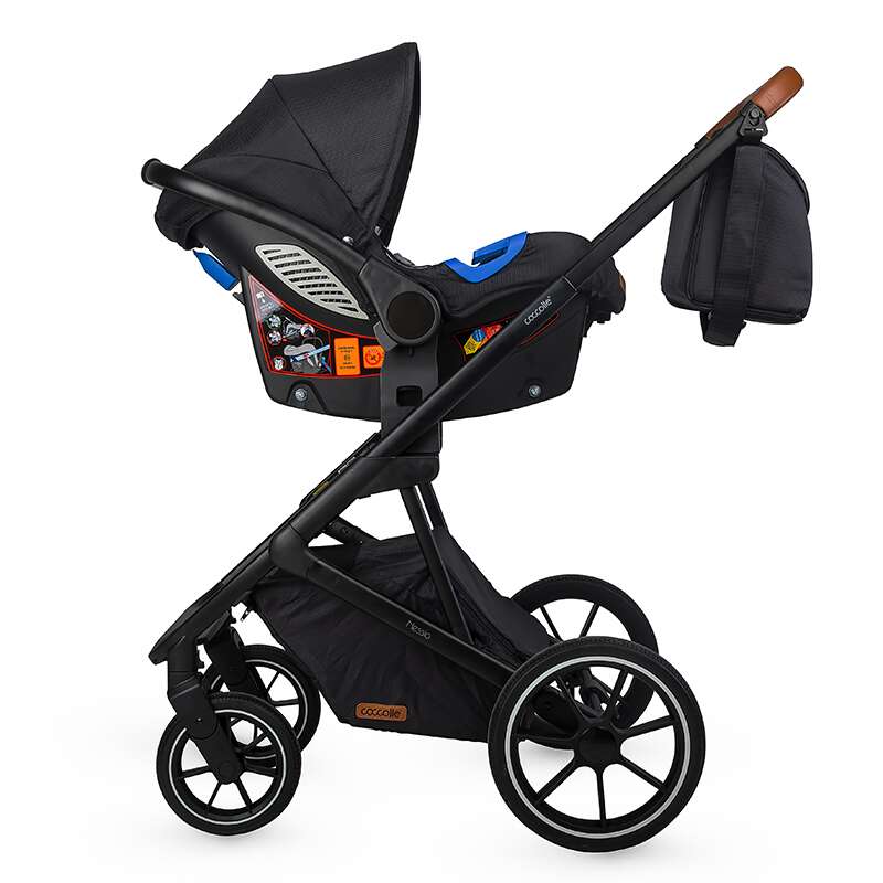 Sistem modular 3in1 Coccolle Nessia Diamond black - gogobaby.ro