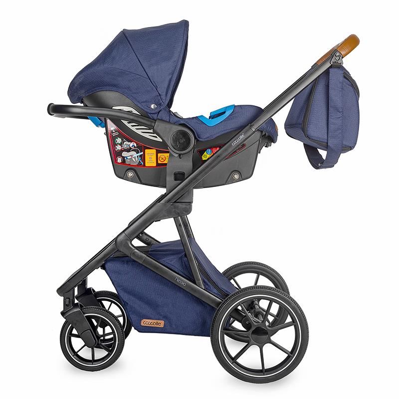 Sistem modular 3in1 Coccolle Nessia Navy Blue - gogobaby.ro