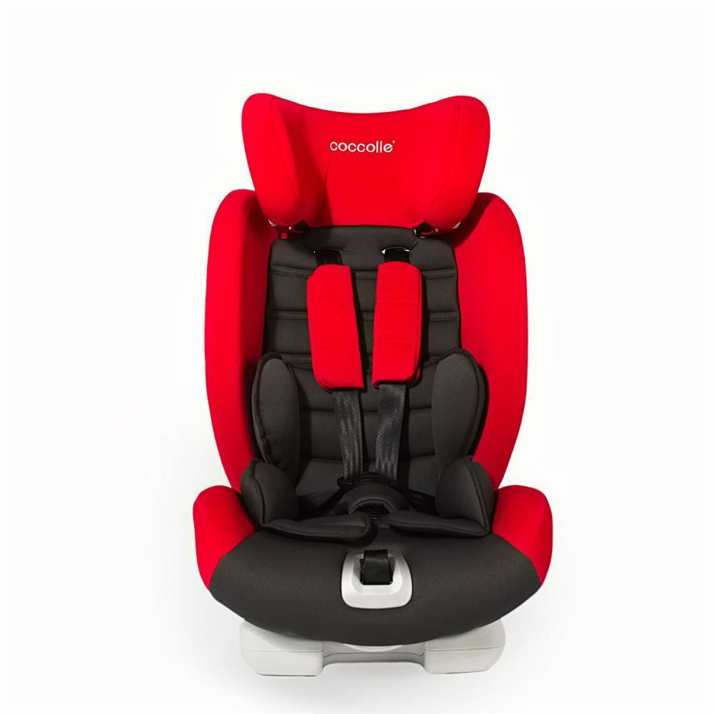 Scaun auto cu Isofix grupa 9-36 kg COCCOLLE Vela-Fix rosu - gogobaby.ro