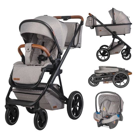 Sistem modular 3in1 Coccolle Nessia Lunar Rock - gogobaby.ro