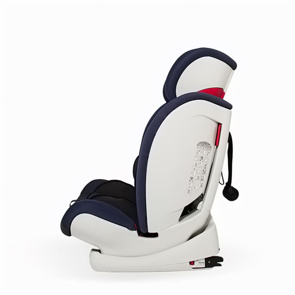 Scaun auto cu Isofix grupa 9-36 kg COCCOLLE Vela-Fix gri - gogobaby.ro
