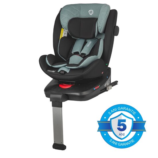 Scaun auto iSize 40-150 cm Coccolle Vigo Emerald green - gogobaby.ro