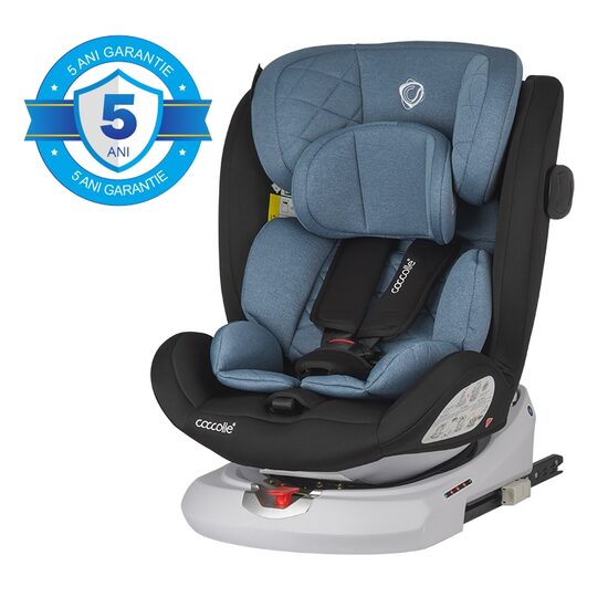 Scaun auto iSize 40-150 cm Coccolle Lyra Celestial blue - gogobaby.ro