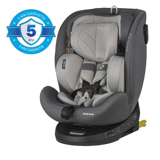 Scaun auto iSize 40-150 cm Coccolle Nova Moonlit grey - gogobaby.ro