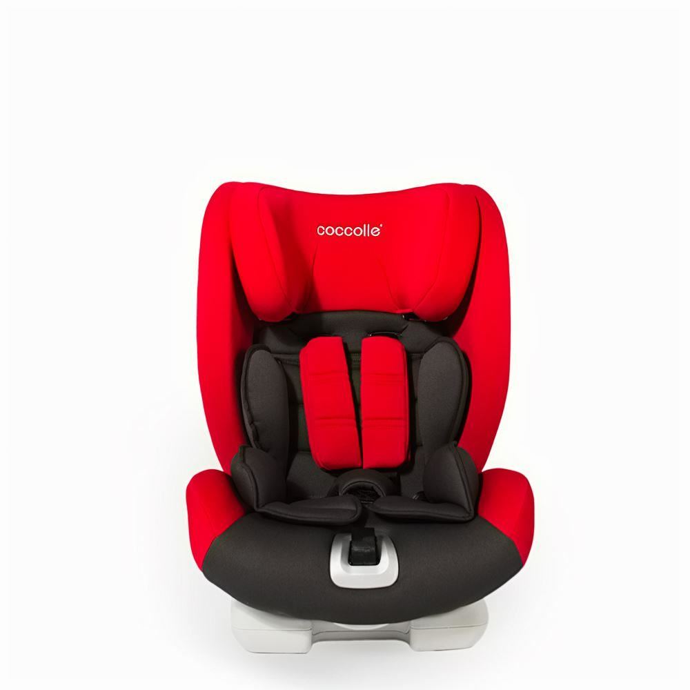 Scaun auto cu Isofix grupa 9-36 kg COCCOLLE Vela-Fix rosu - gogobaby.ro
