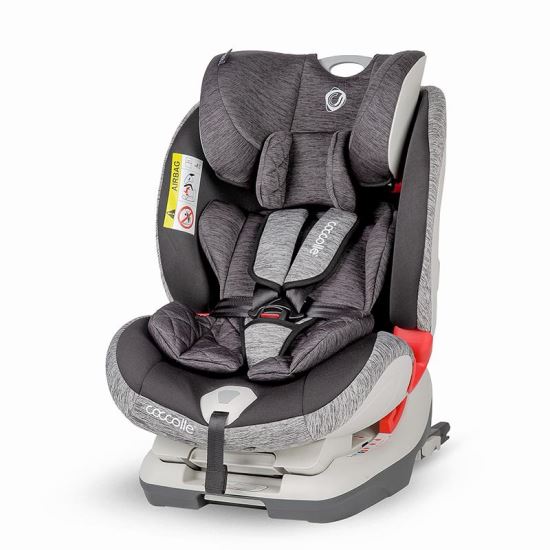 Scaun auto cu Isofix grupa 0-36 kg Coccolle Cressida Anthracite - gogobaby.ro