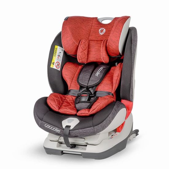 Scaun auto cu Isofix grupa 0-36 kg Coccolle Cressida Dahlia Red - gogobaby.ro