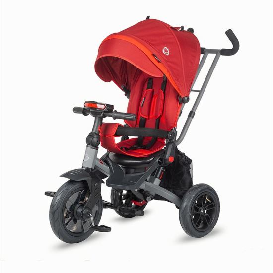 Tricicleta multifunctionala Coccolle Pianti Ruby Red - gogobaby.ro