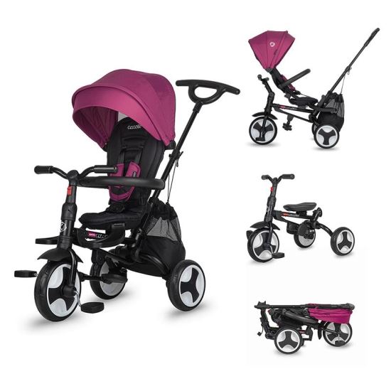 Tricicleta ultrapliabila Coccolle Spectra Plus Magenta - gogobaby.ro