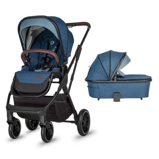 Carucior modular 2in1 Cooccolle Silene Celestial Blue - gogobaby.ro