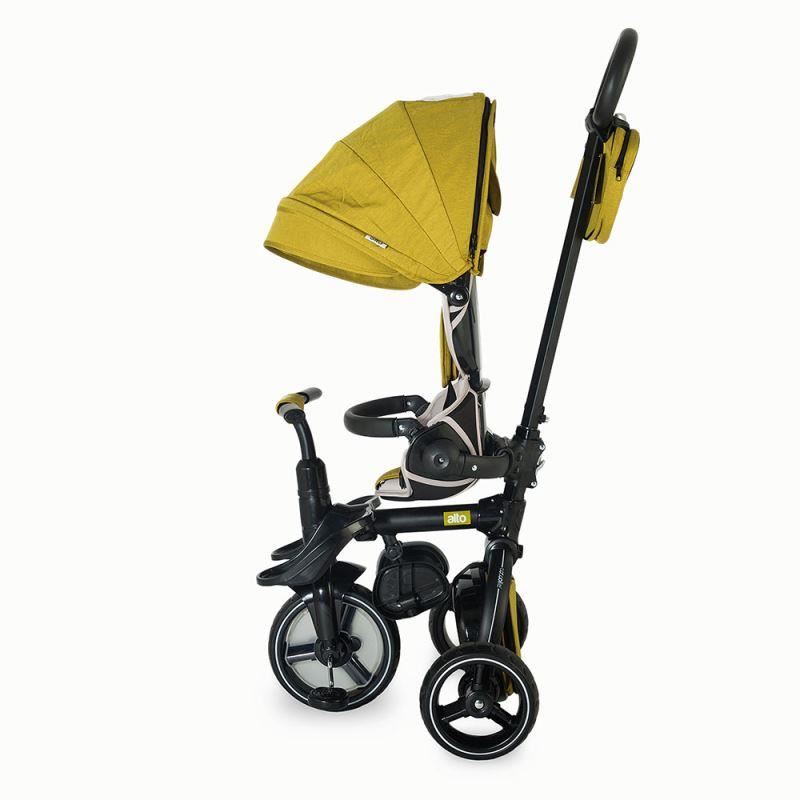Tricicleta multifunctionala COCCOLLE Alto mustar - gogobaby.ro