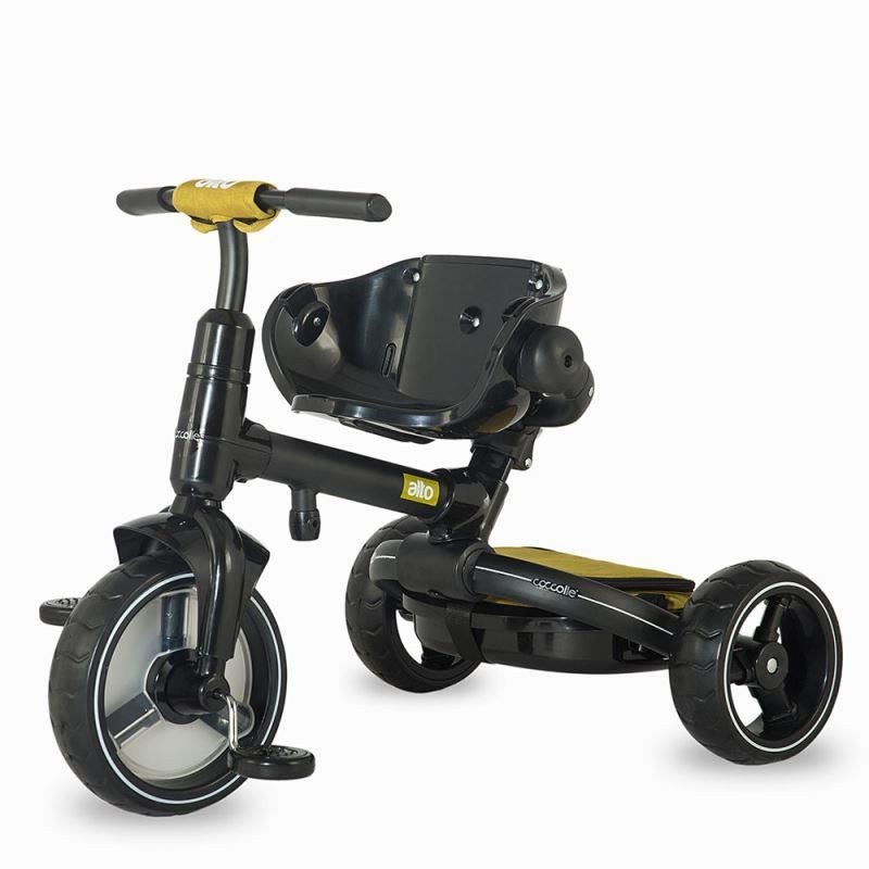 Tricicleta multifunctionala COCCOLLE Alto mustar - gogobaby.ro
