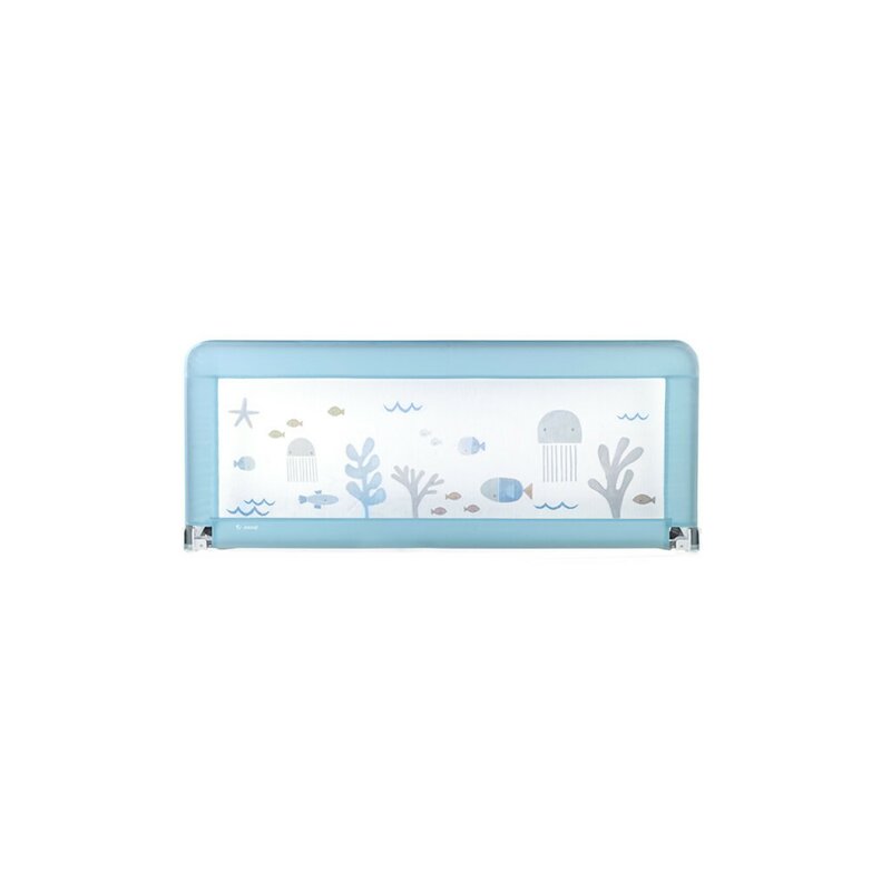 Aparatoare pat, Jane, 130 x 55 cm, Cu saculet de depozitare, Cu design, Conform standardelor europene BS 7972:2001+A1:2009, Lazuli Blue - gogobaby.ro