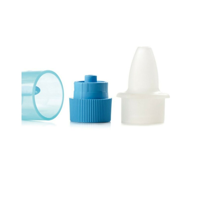 Aspirator nazal, Jane, Manual, Pentru copii, Cu filtru dublu detasabil si lavabil, 0 luni+, Albastru - gogobaby.ro