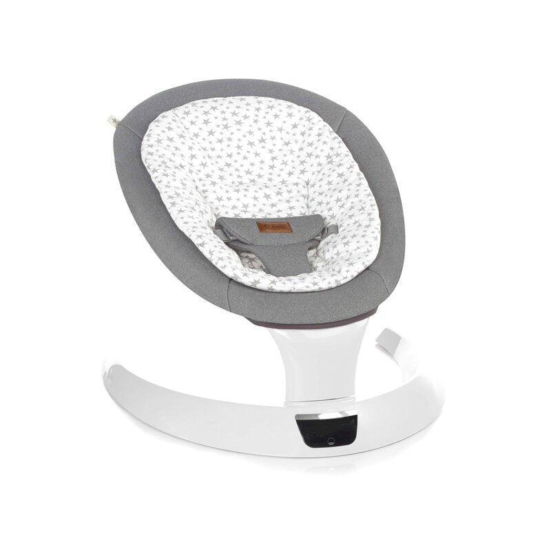 Balansoar electric, Jane, Moon, Cu 5 trepte de viteza, Timer, 12 melodii si 5 sunete ale naturii, Conform cu standardul european EN 12790:2023, Star - gogobaby.ro