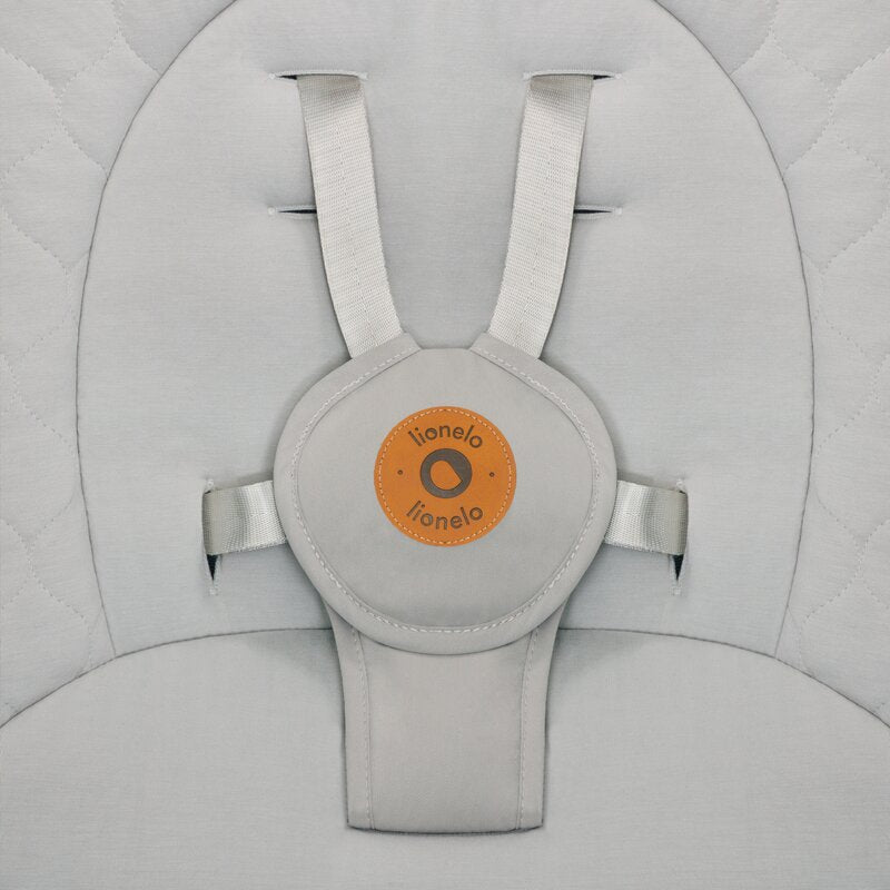 Balansoar, Lionelo, Mell, 2 in 1, Rotire 360 grade, Electric, Cu 3 moduri de leganare, Cu 5 trepte de viteza, Cu 3 pozitii de inclinare, Cu timer, 12 melodii si 2 sunete ale naturii, Pana la 9 kg, Bej - gogobaby.ro
