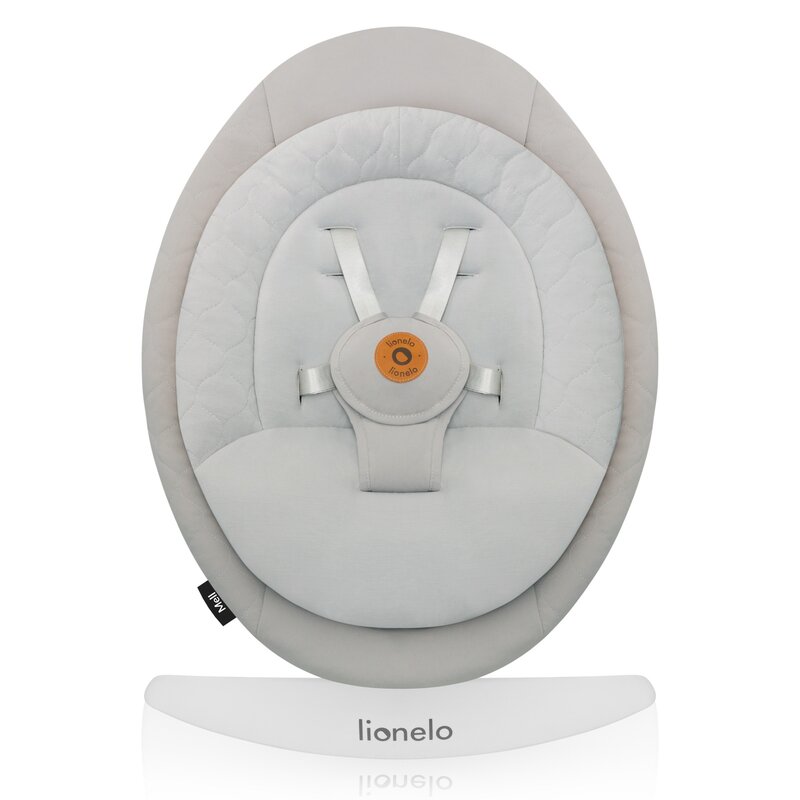 Balansoar, Lionelo, Mell, 2 in 1, Rotire 360 grade, Electric, Cu 3 moduri de leganare, Cu 5 trepte de viteza, Cu 3 pozitii de inclinare, Cu timer, 12 melodii si 2 sunete ale naturii, Pana la 9 kg, Bej - gogobaby.ro