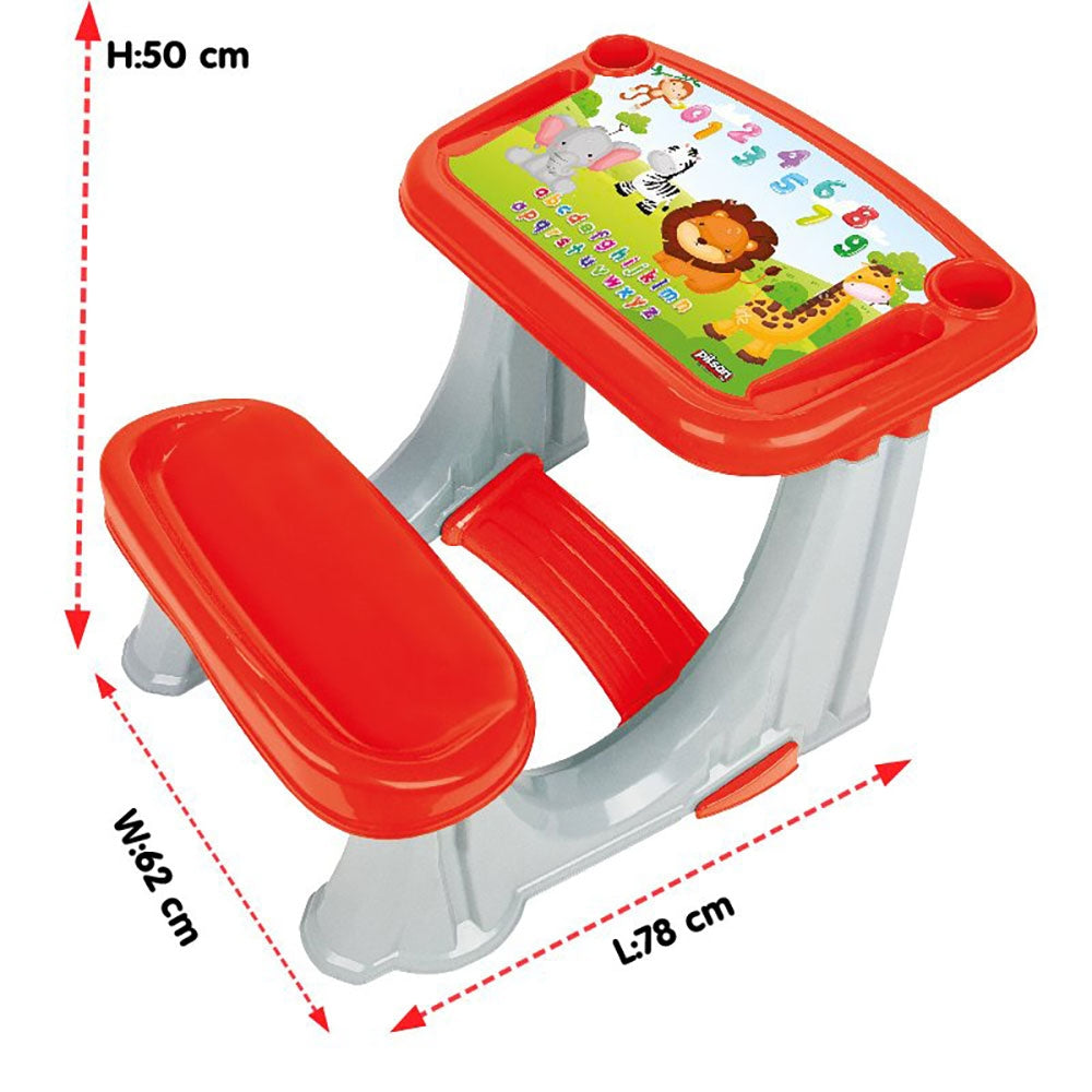 Banca scolara Pilsan Smart red - gogobaby.ro