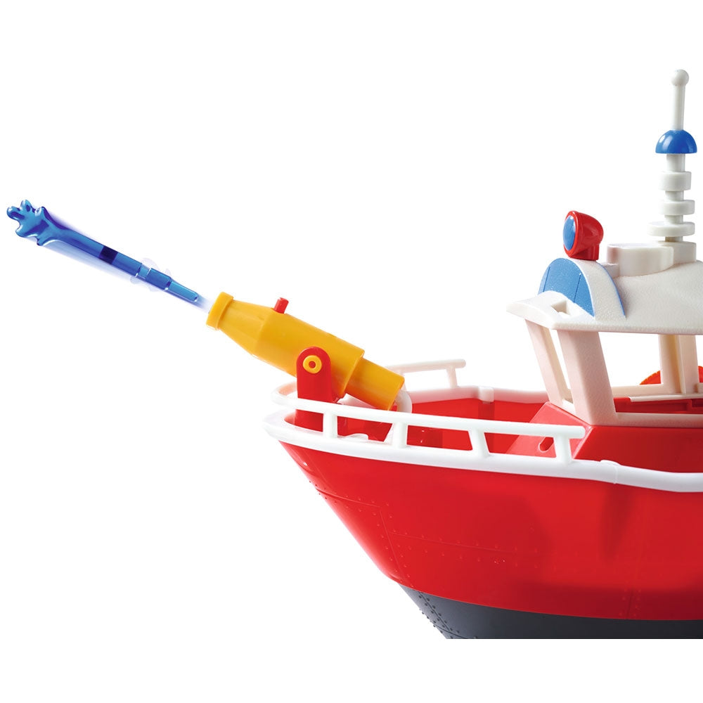 Barca Simba Fireman Sam Titan Fireboat 32 cm cu figurina si accesorii - gogobaby.ro