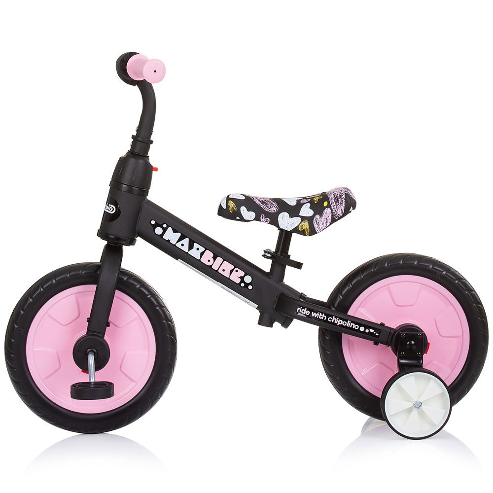 Bicicleta 2 in 1 Chipolino Max Bike pink - gogobaby.ro
