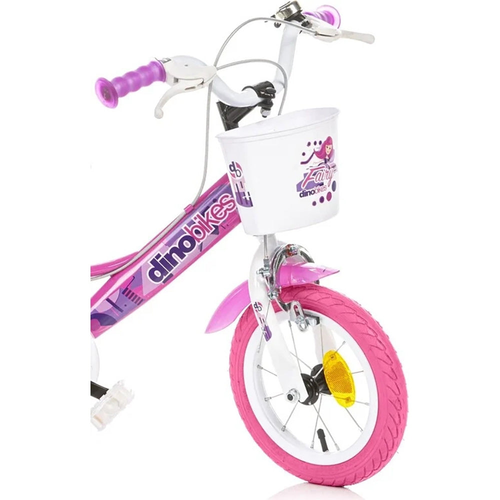 Bicicleta copii Dino Bikes 12' Fairy roz - gogobaby.ro