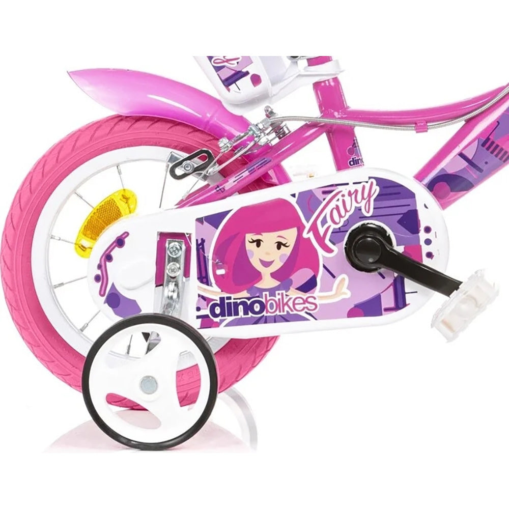 Bicicleta copii Dino Bikes 12' Fairy roz - gogobaby.ro