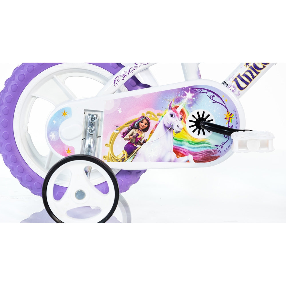 Bicicleta copii Dino Bikes 12' Unicorn Academy - gogobaby.ro
