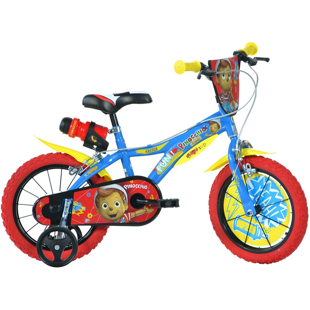 Bicicleta copii Dino Bikes 14' Pinocchio - gogobaby.ro