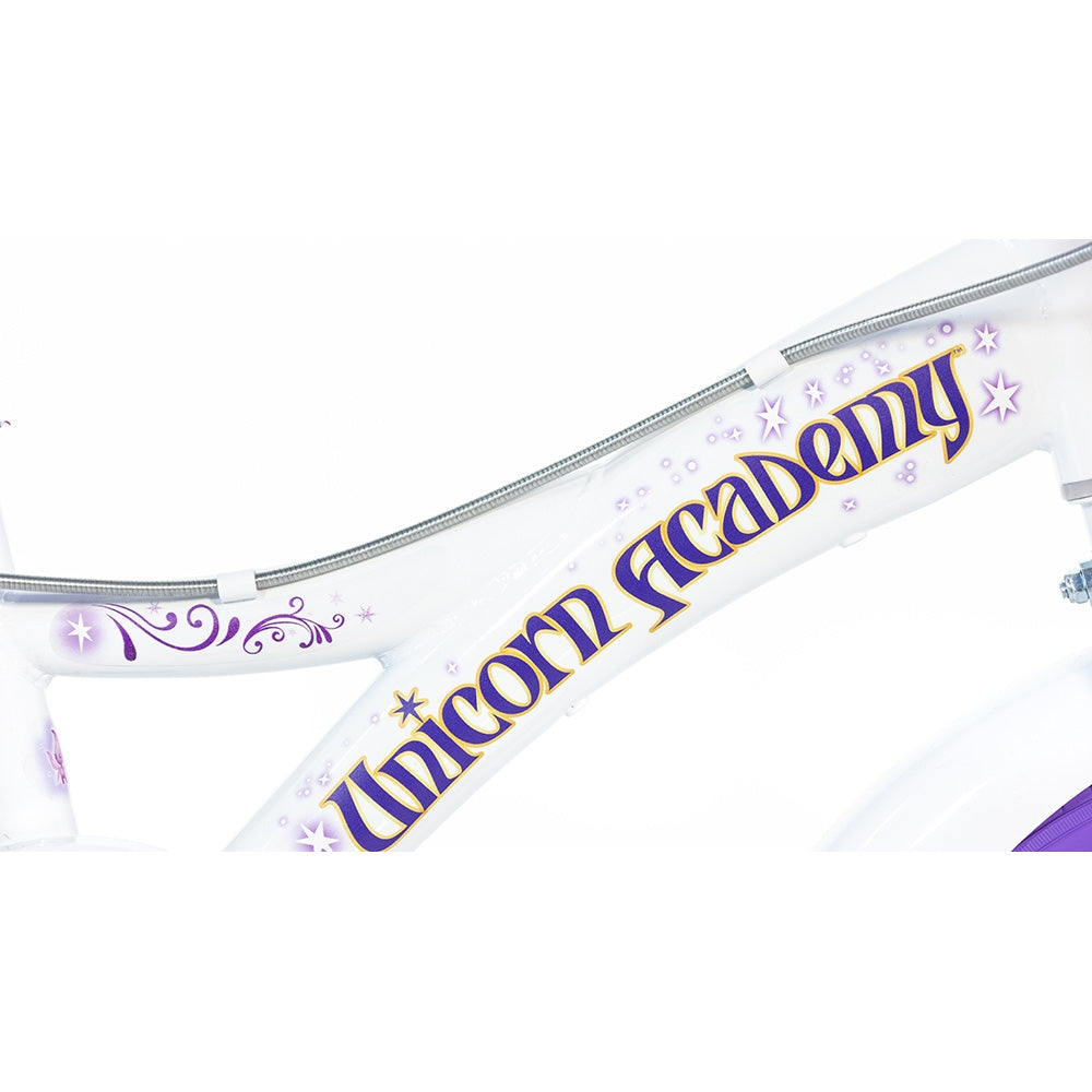 Bicicleta copii Dino Bikes 14' Unicorn Academy - gogobaby.ro