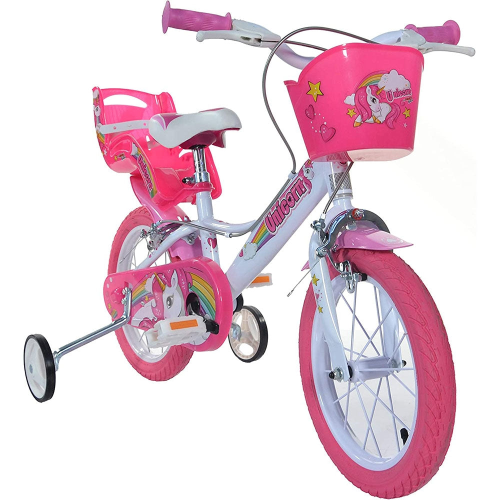 Bicicleta copii Dino Bikes 14' Unicorn - gogobaby.ro