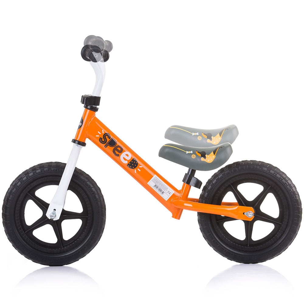 Bicicleta fara pedale Chipolino Speed orange - gogobaby.ro