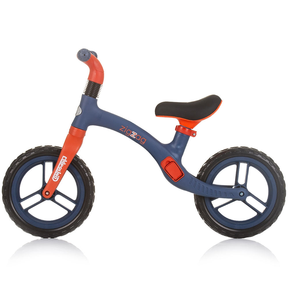 Bicicleta fara pedale Chipolino Zig Zag blue red - gogobaby.ro