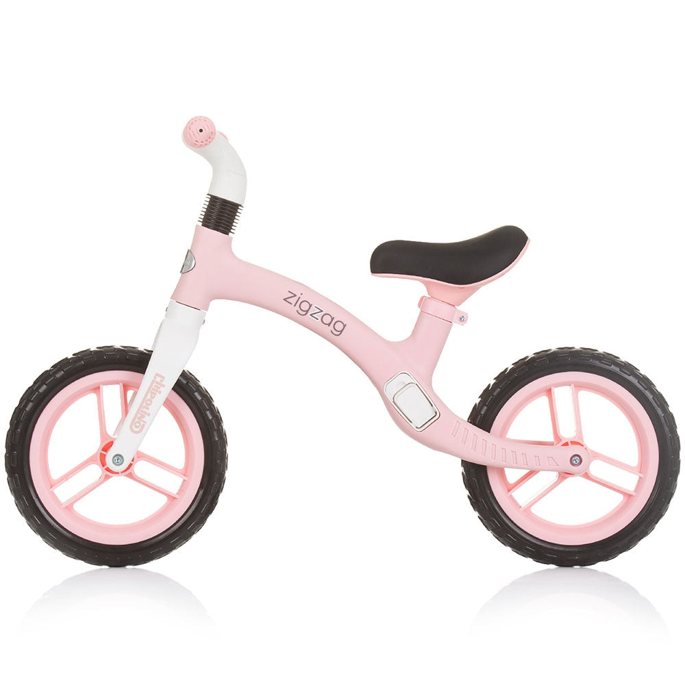 Bicicleta fara pedale Chipolino Zig Zag pink - gogobaby.ro